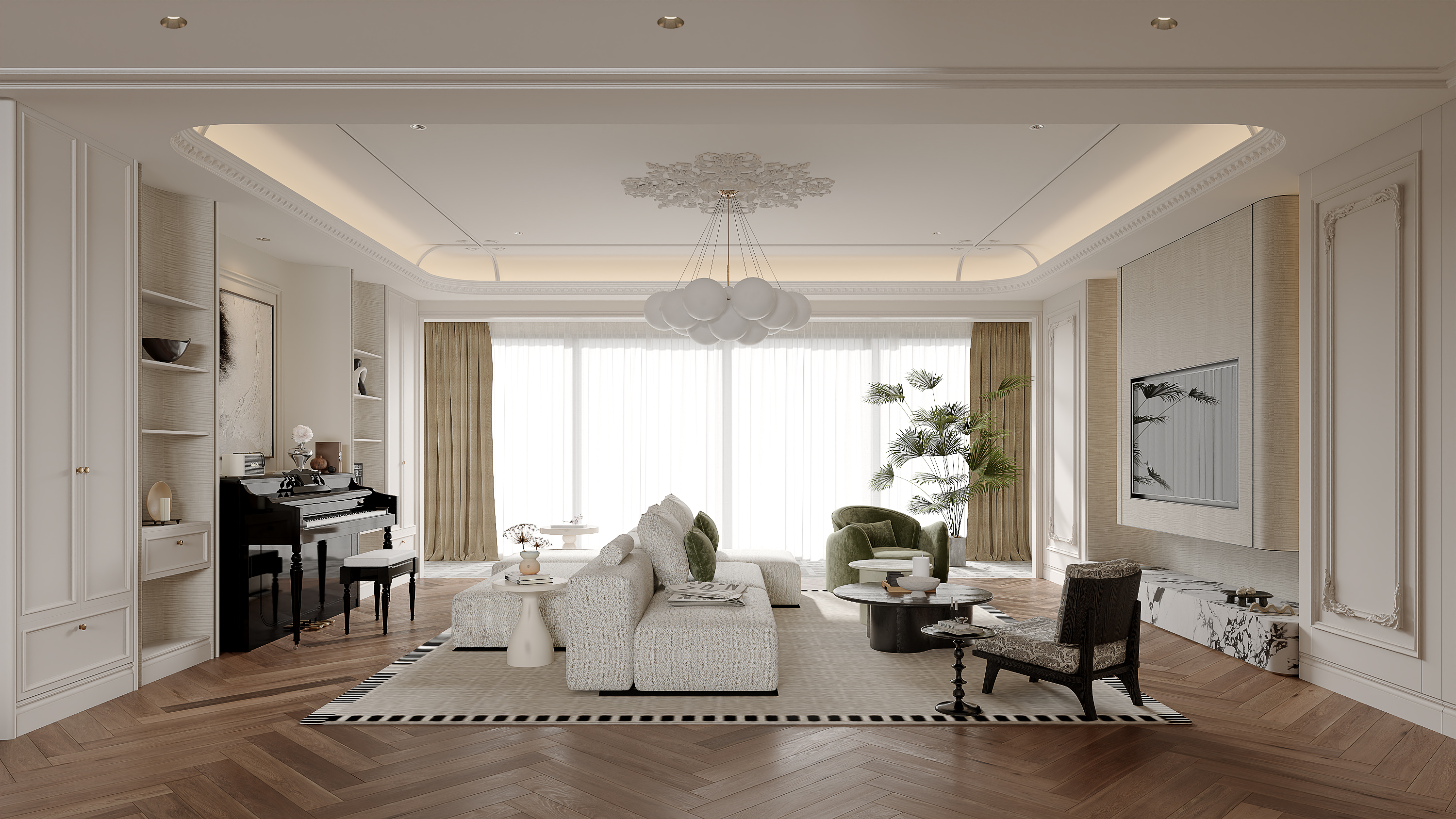 275 m² 卢浮云颂 | 大平层