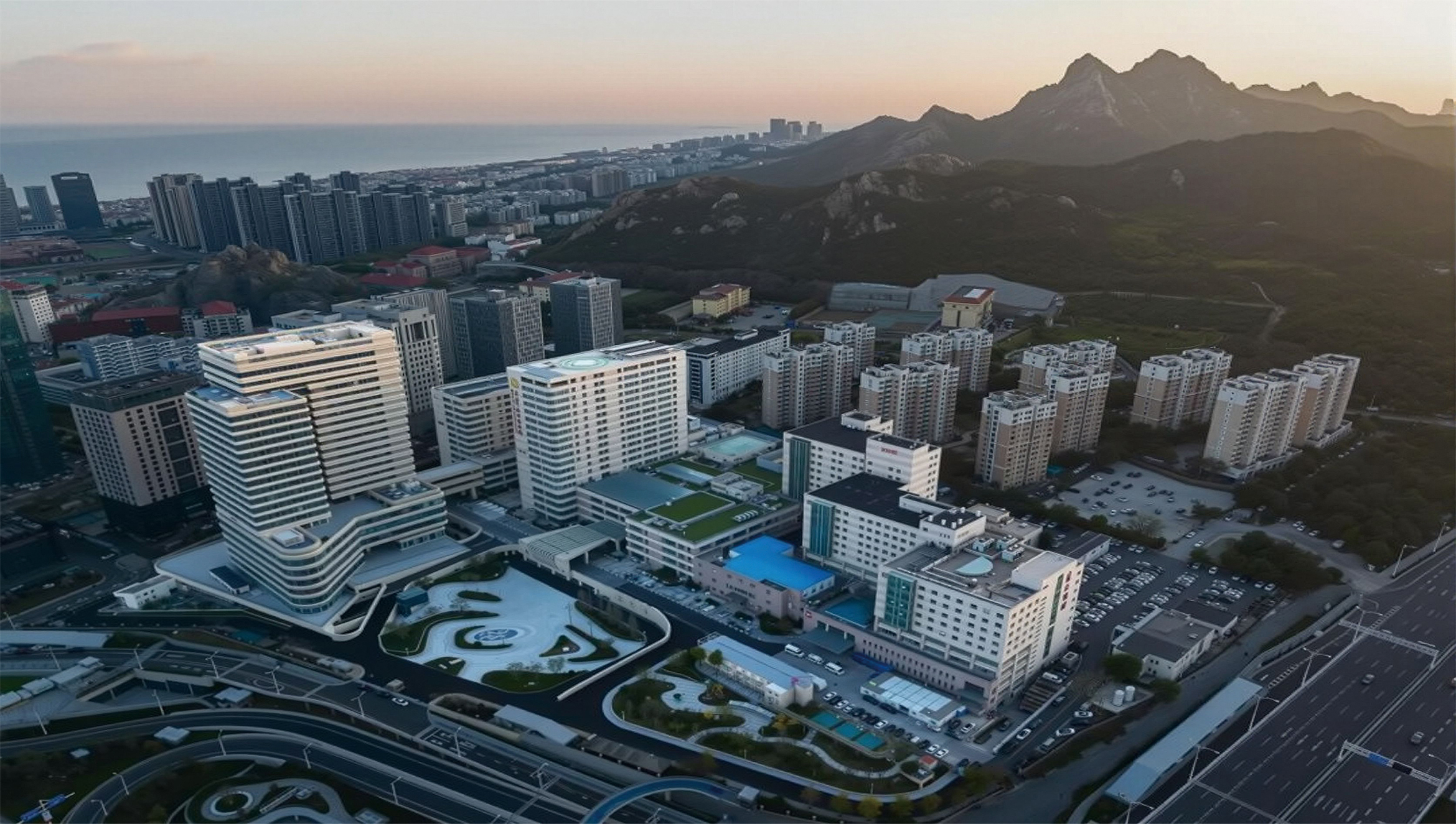 青岛大学附属医院东区门诊实训综合楼